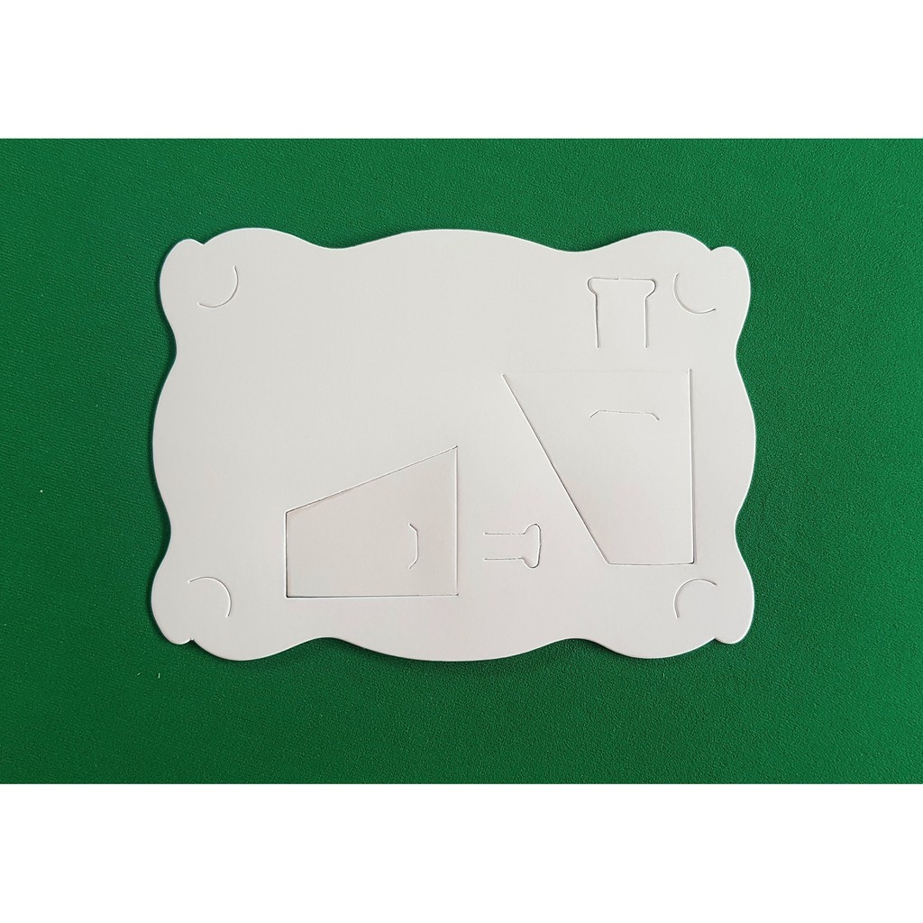 [Hot sales]™♛ 900pcs 4r photo standee white 290gsm paper frame frames