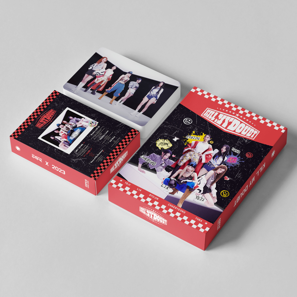 DYLLGL Kpop ITZY Photocard ITZY Lomo Card CHECKMATE New Album