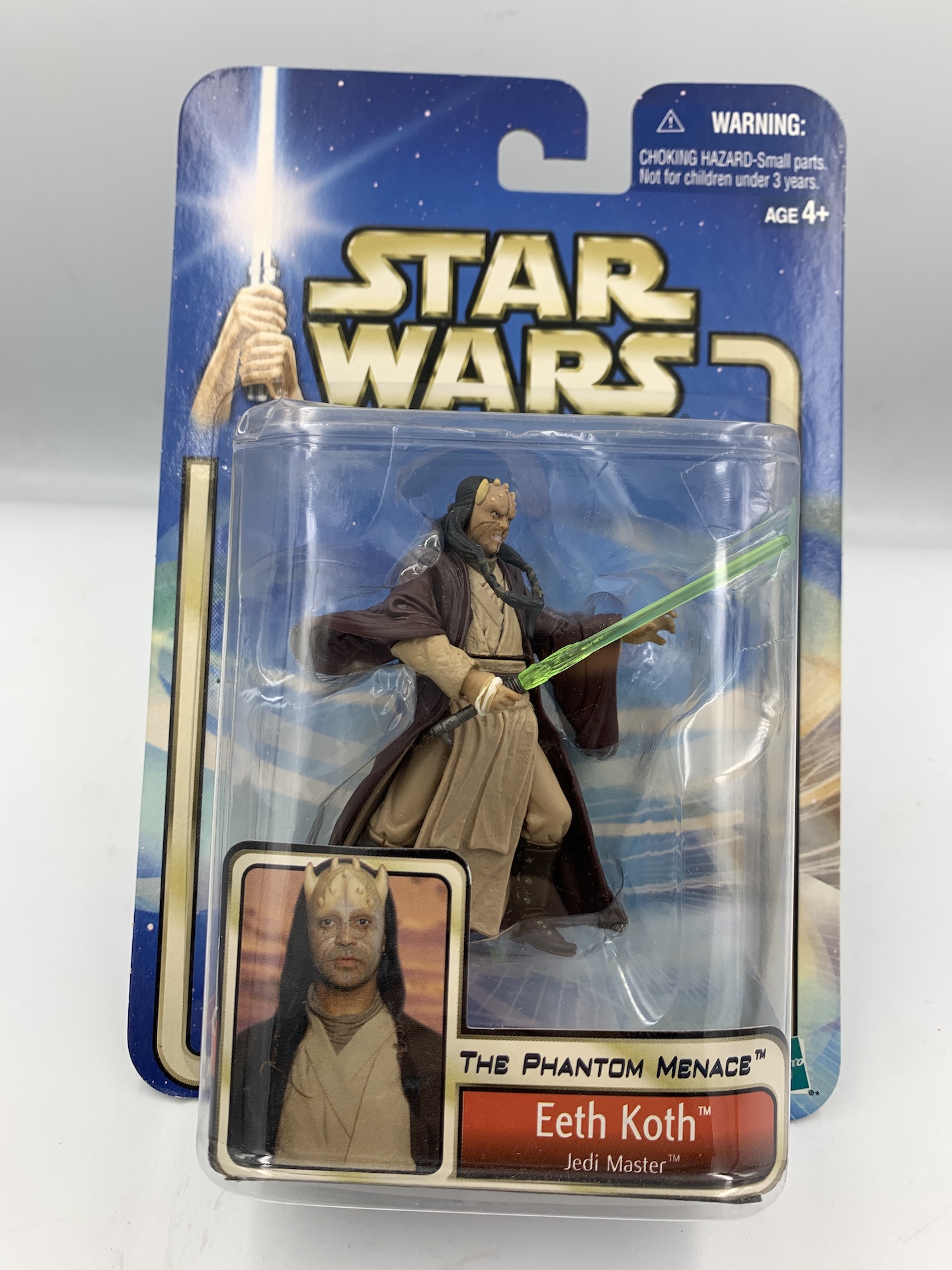 Hasbro Star Wars The Phantom Menace EETH KOTH Jedi Master 3.75