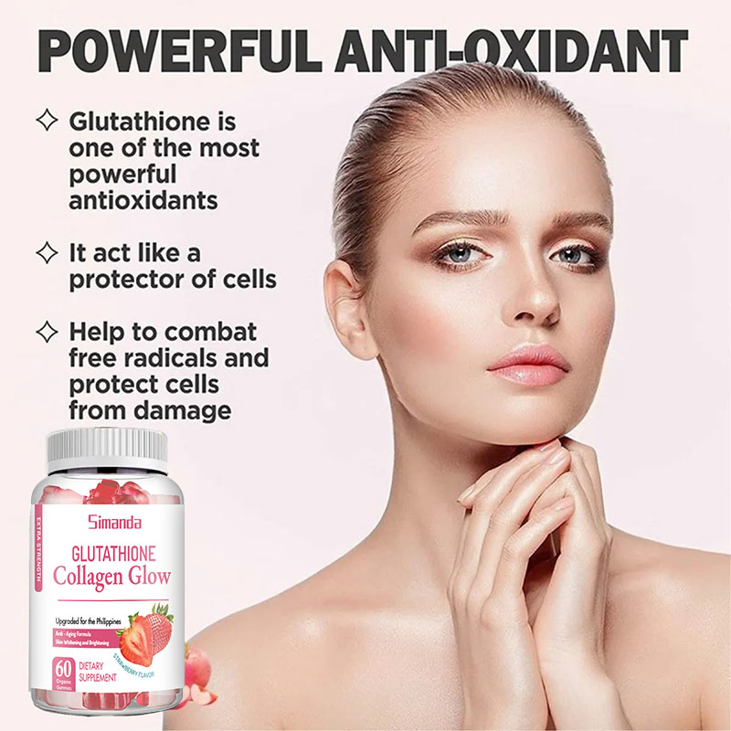 best collagen glutathione philippines Simanda Gummies Collagen Vitamins Gummies Whitening Skin AntiAging Strawberry Flavor Vitamin C Whitening Gummies 30-Day Collagen Supply Gummies - Lazada Pure Encapsulations Liposomal Glutathione Actives_skin regenerating Size:8