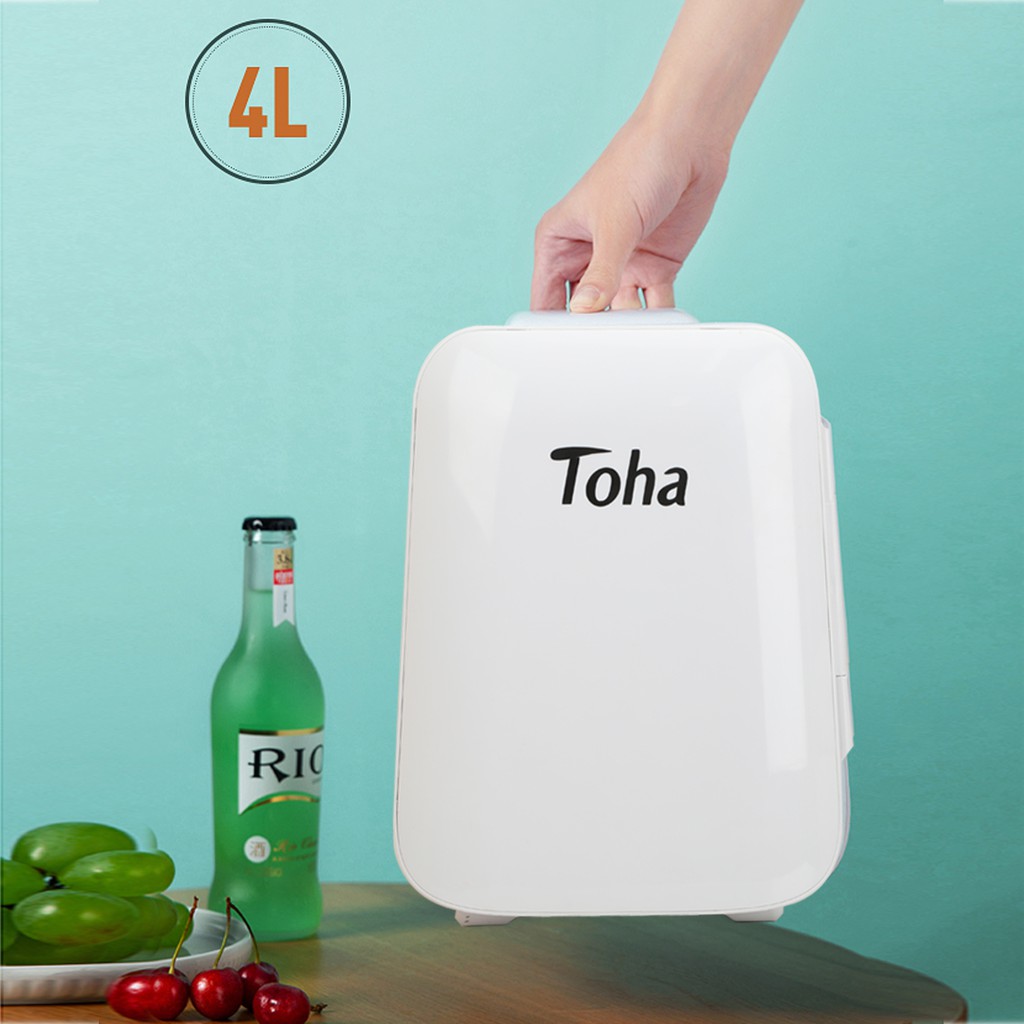 Smart Fridge Toha R1 4L Mini Refrigerator Mini Refrigerator Car Mini