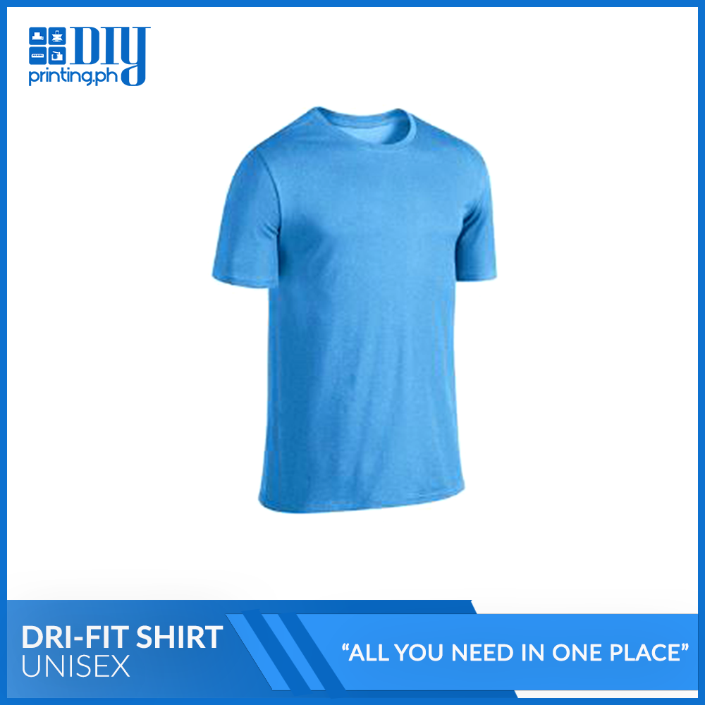 Dri fit cheap blue shirt