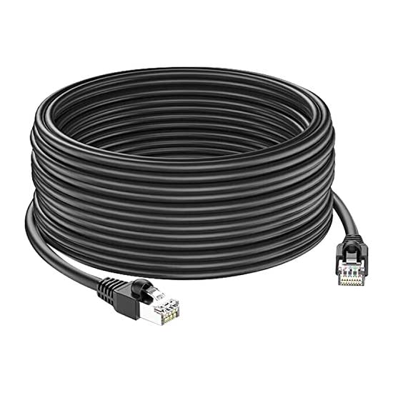 Yeskamo Security Camera LAN Cable Cat5e Type Cable PoE Feed