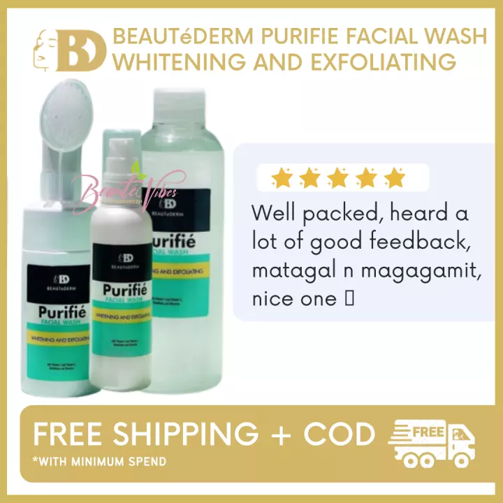 beautederm exfoliating facial cleanser