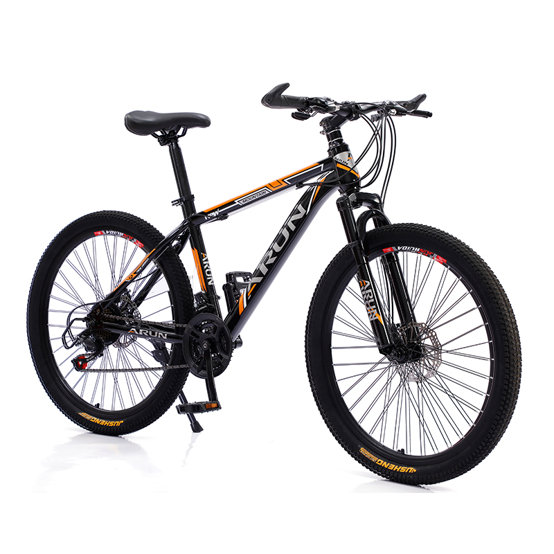 Mountain Bike 26 inch wheels High Carbon Steel Non Slip Straight Handle ...