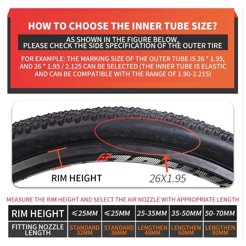 26x1 95 26 X Bike Tire Inner Tube Kenda Mountain Bike 26 X Bike