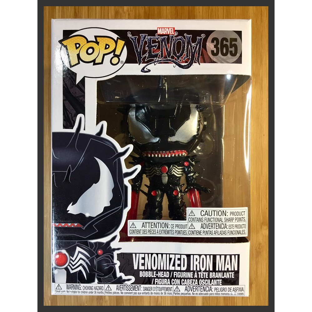 pop venomized iron man