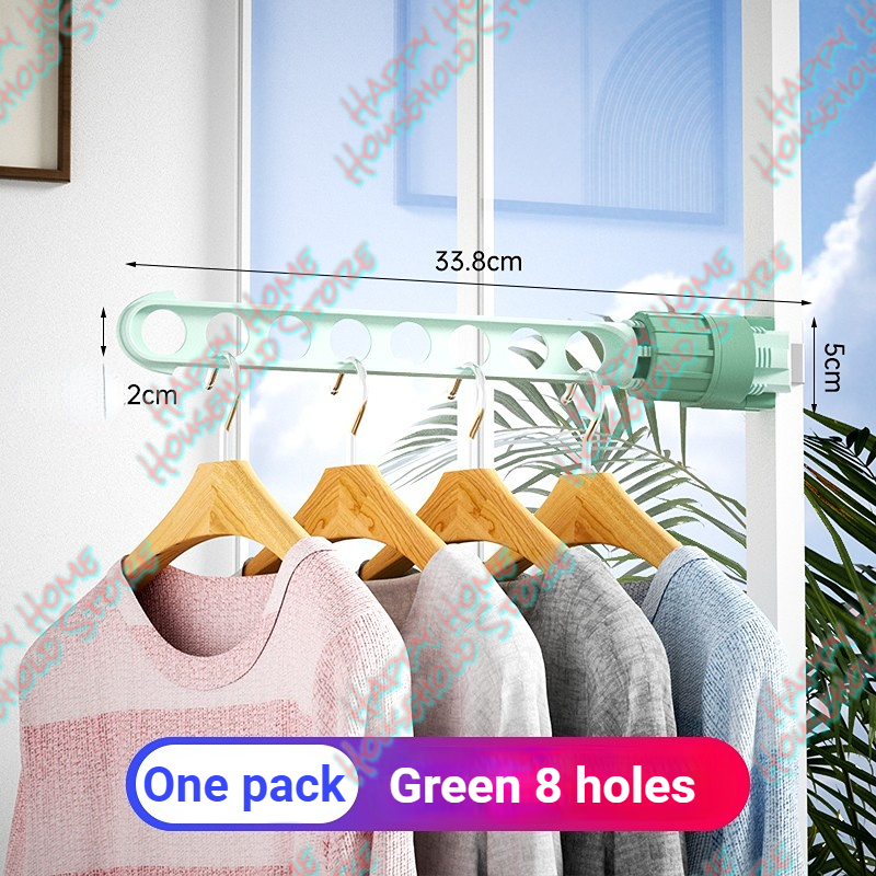 Window Frame Clothes Hanger Snap-on Wall Hanger Clothes Hanger Travel ...