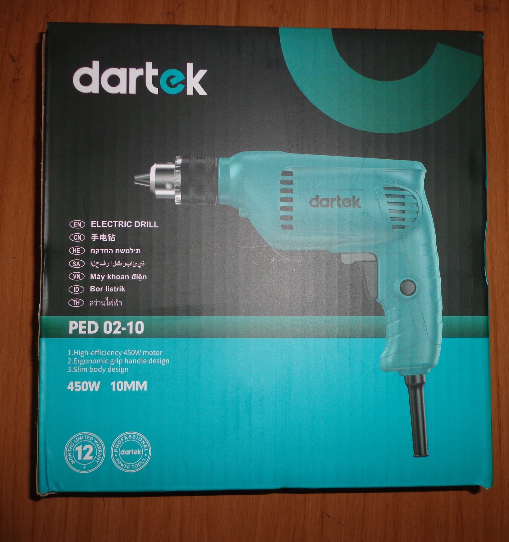 Dartek Electric Drill 10mm 450w Drill Lazada PH