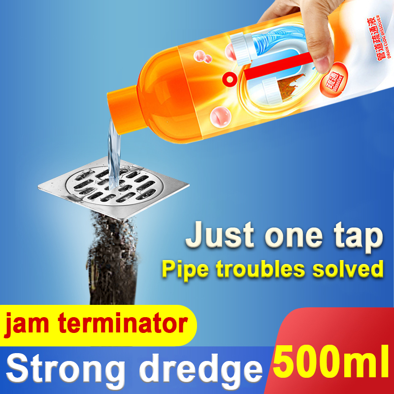 500ml sink and drain cleaner drainage liquid for drainage toilet bowl