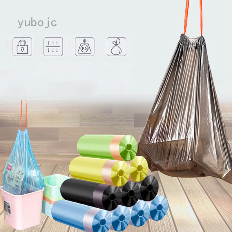 Drawstring garbage bag thickened automatic airtight storage kitchen