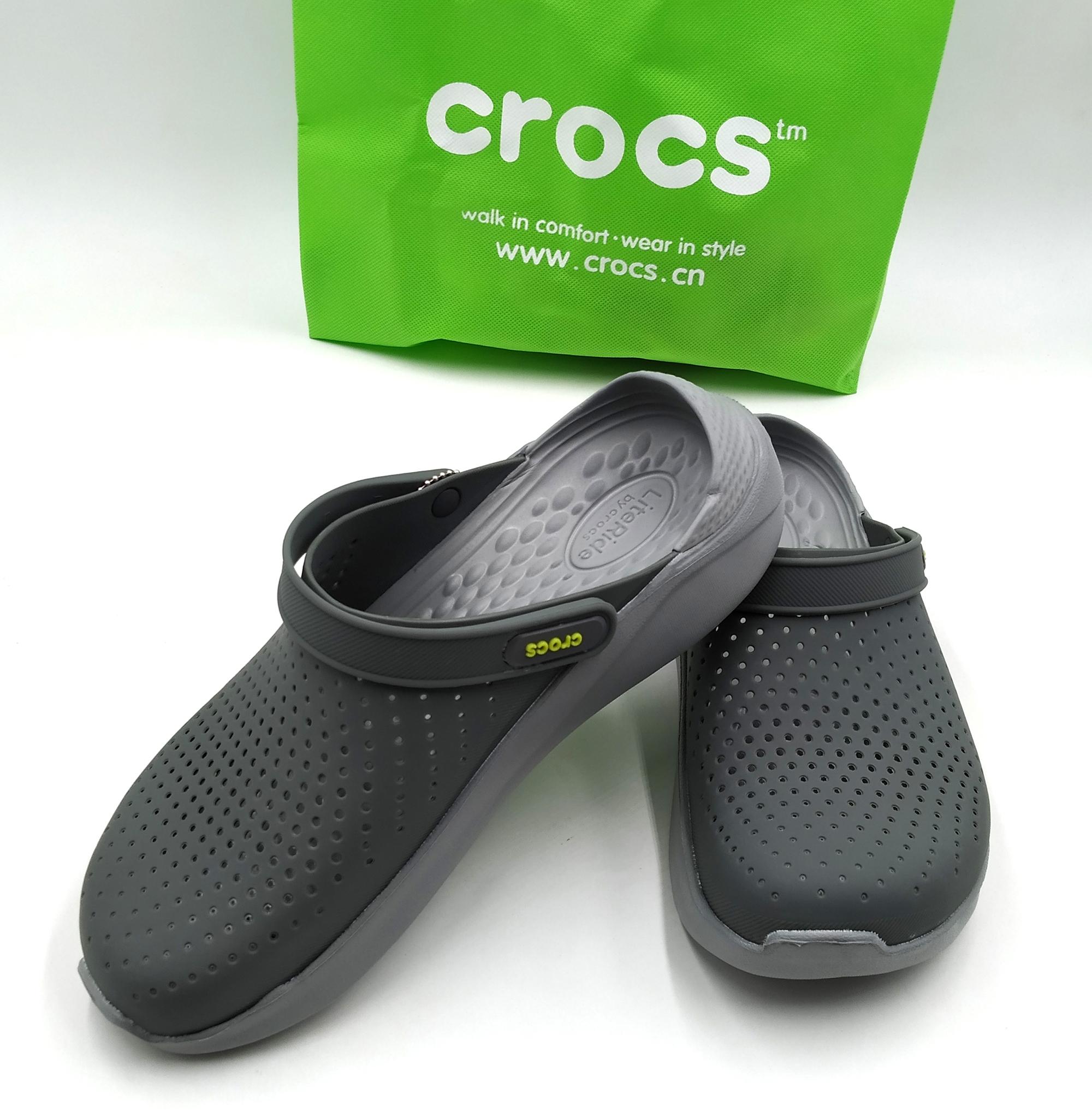 Crocs Lite Ride Clogs For men with eco 