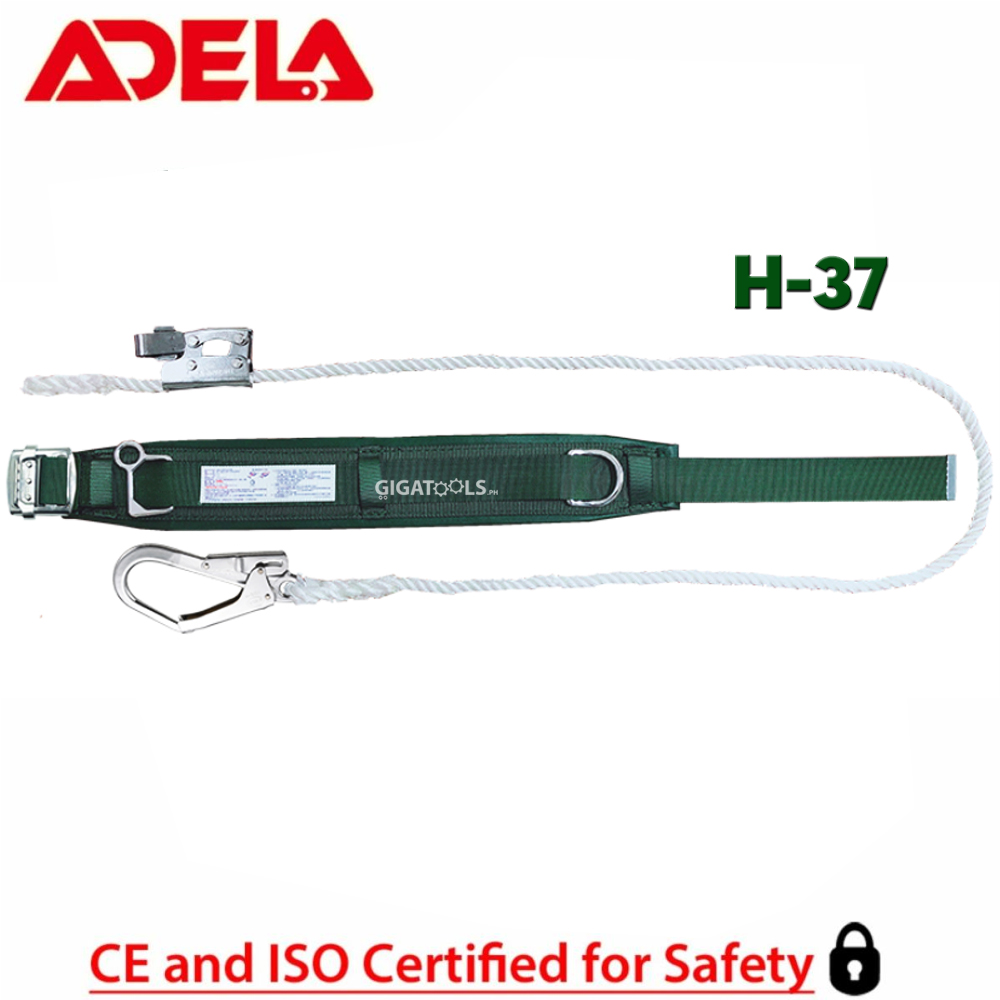 Adela H37 Lineman Safety Harness Belt / Electrician lifeline fall protection Safety Belt