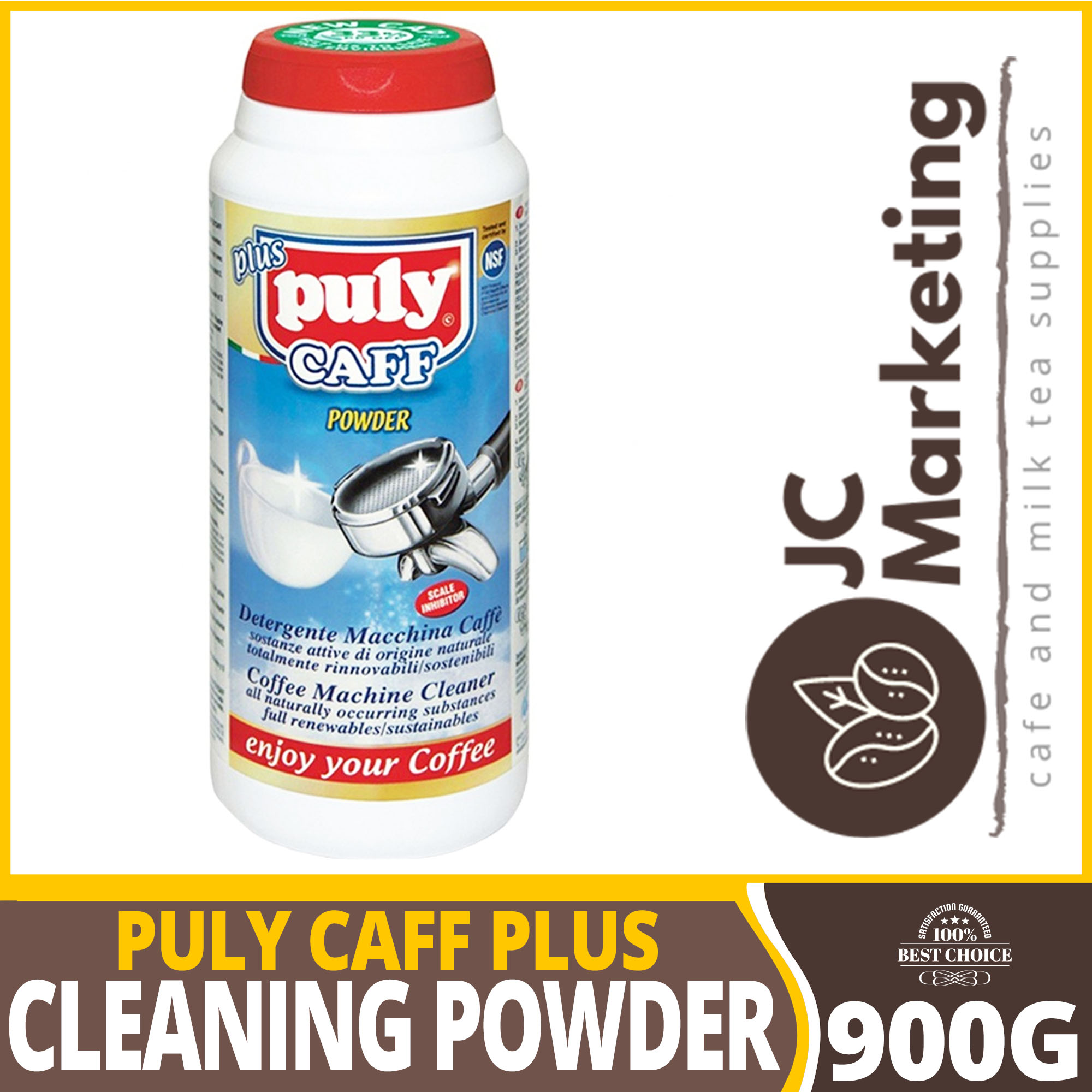 Puly Caff Plus Cleaning Powder 900g Coffee Machine Cleaning
