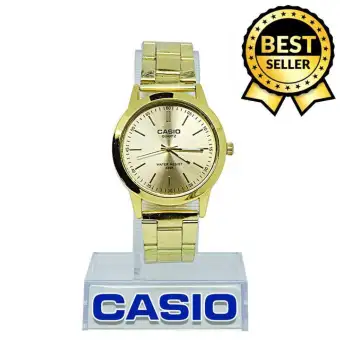 casio all gold watch