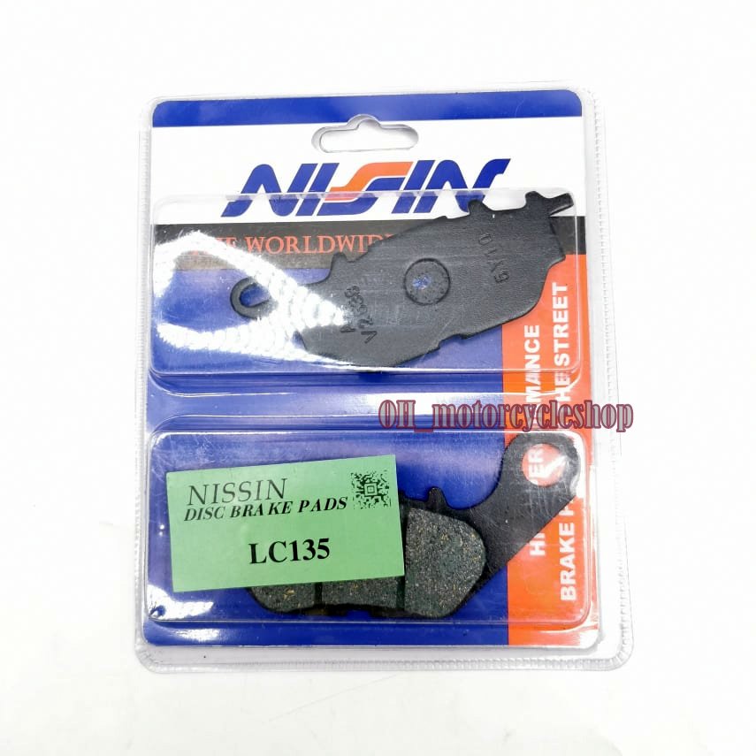 Nissin brake pad for sniper135/lc135 | Lazada PH