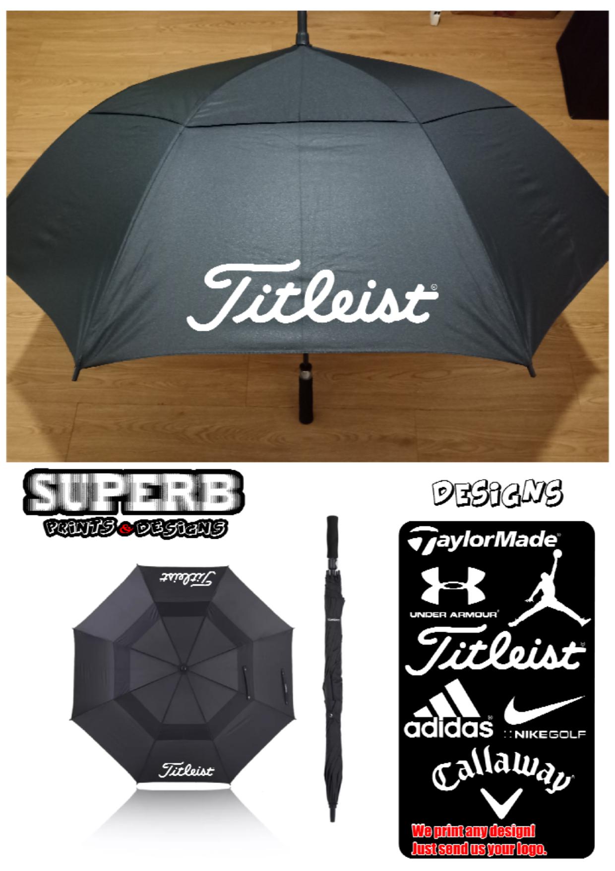 未使用品！Titleist Players Double Canopy Umbrella-
