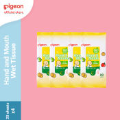 Pigeon Hand and Mouth Wet Tissue 20 sheets