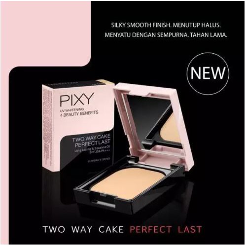 Pixy Uv Whitening Two Way Cake Perfect Last Compact Sand Beige Shade Lazada Ph