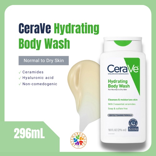 CeraVe Hydrating Body Wash 10fl.oz./296ml Lazada PH