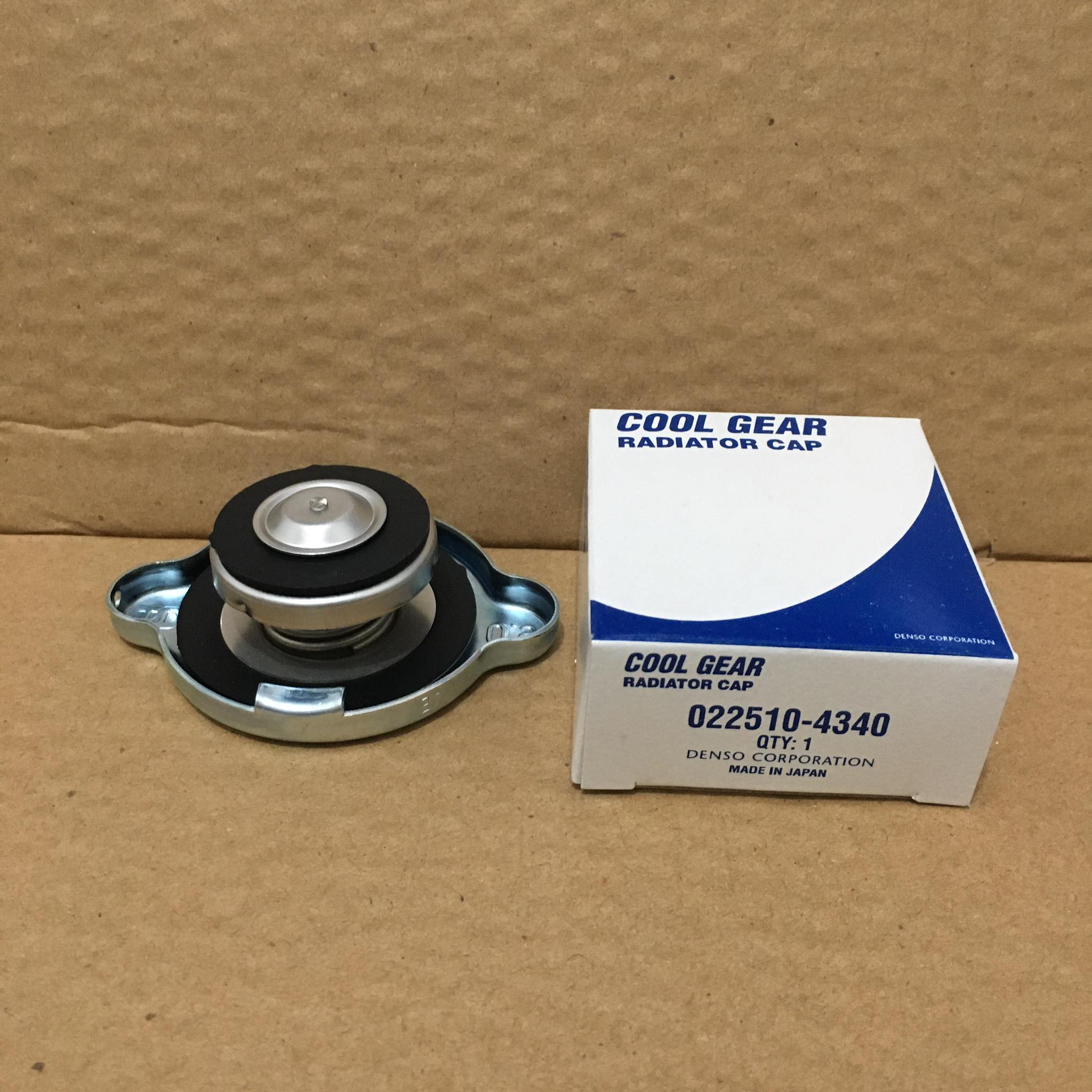 ORIGINAL/GENUINE DENSO RADIATOR CAP TYPE A BIG 108kPa 1.1KG/CM2 FOR