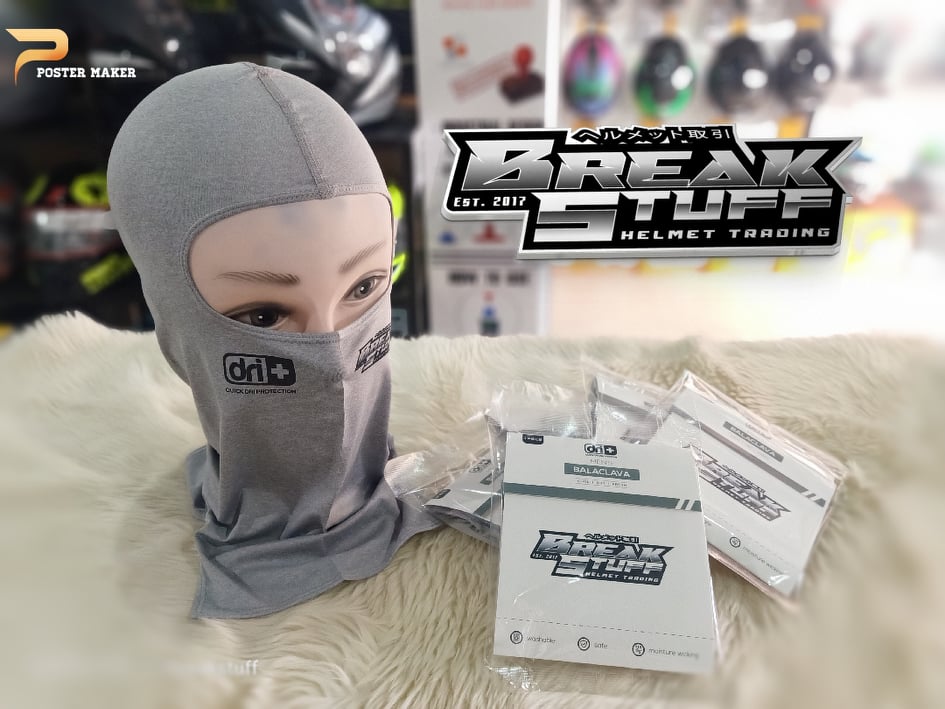 Collab Dri+ Breakstuff Balaclava by Burlington Lazada PH