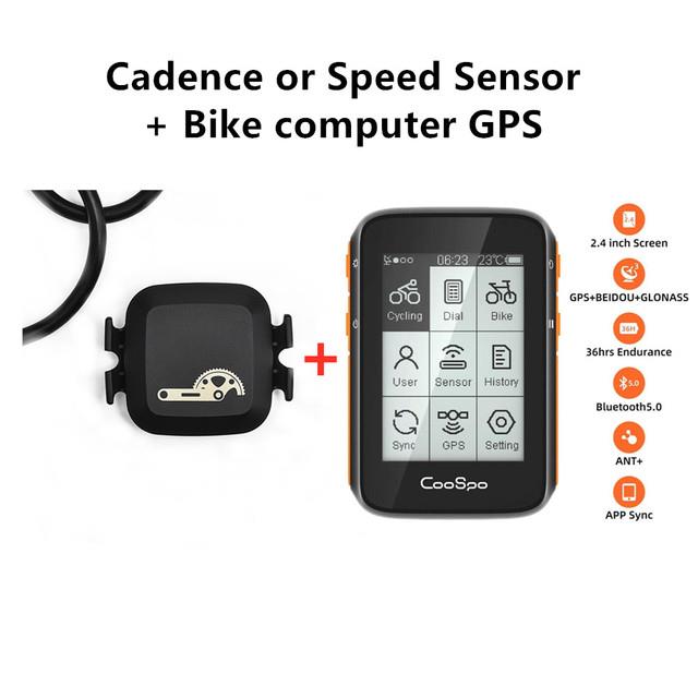 【CW】 CooSpo BK467 Cadence / Speed Sensor Dual Mode Rpm Monitor