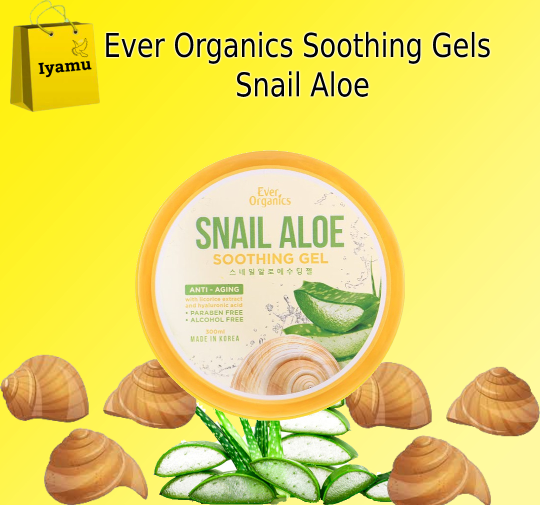 Ever Organics Soothing Gel Snail Aloe Lazada PH