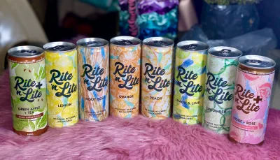 24 cans of Rite n’ Lite Keto Approved Carbonated Soda