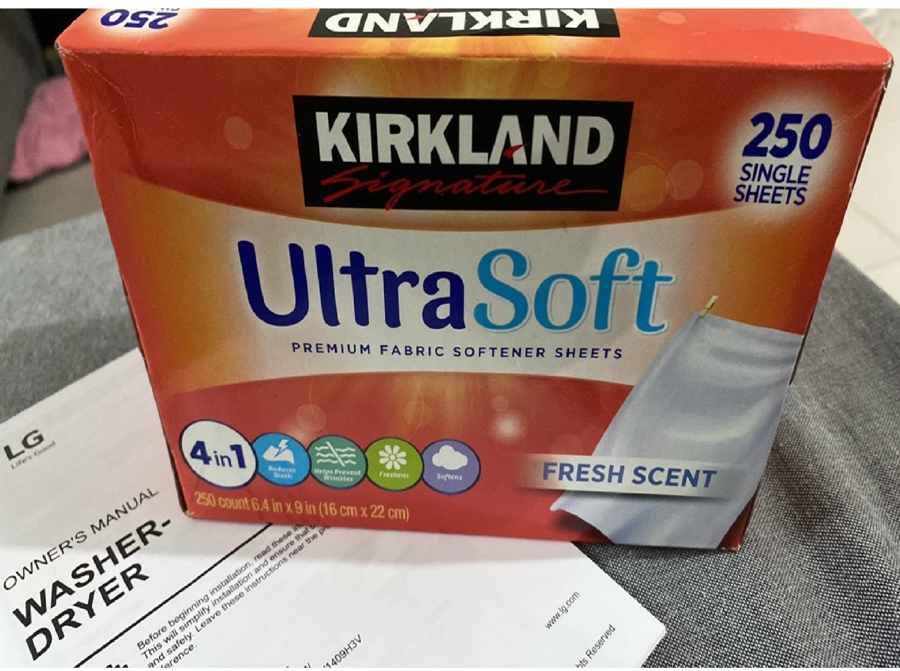 Kirkland Signature Ultra Soft Fabric Softener Sheets Lazada PH
