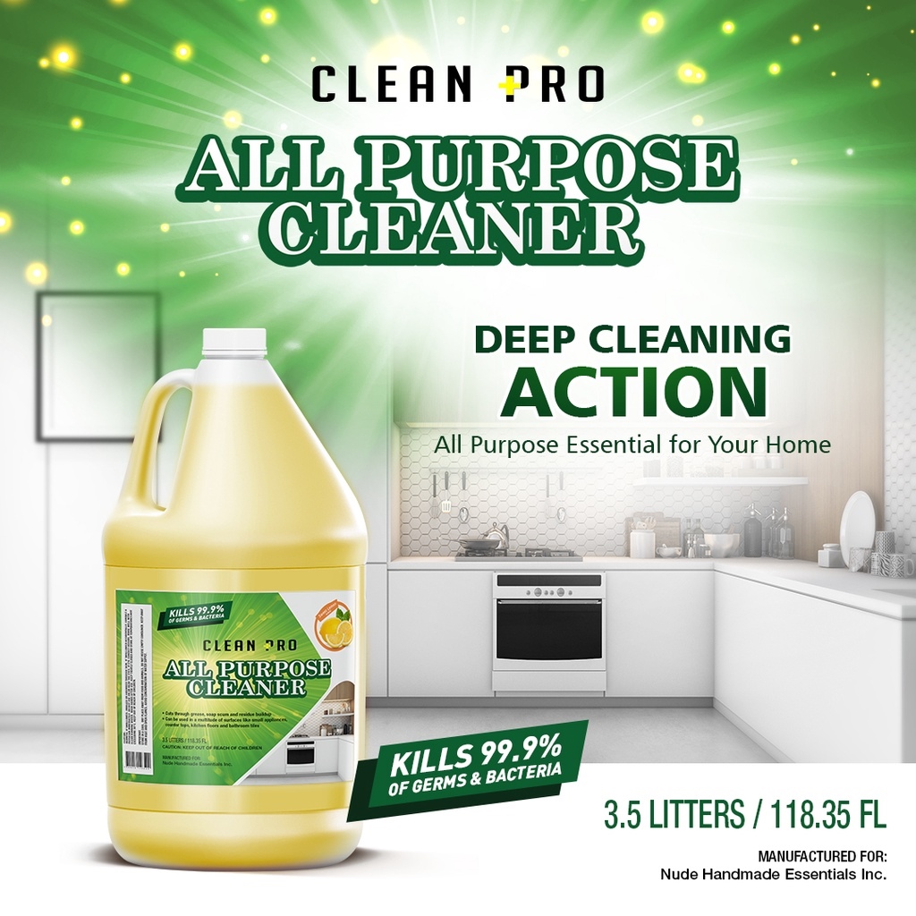 Clean Pro All Purpose Cleaner (Home Care) 1 Gallon | Lazada PH