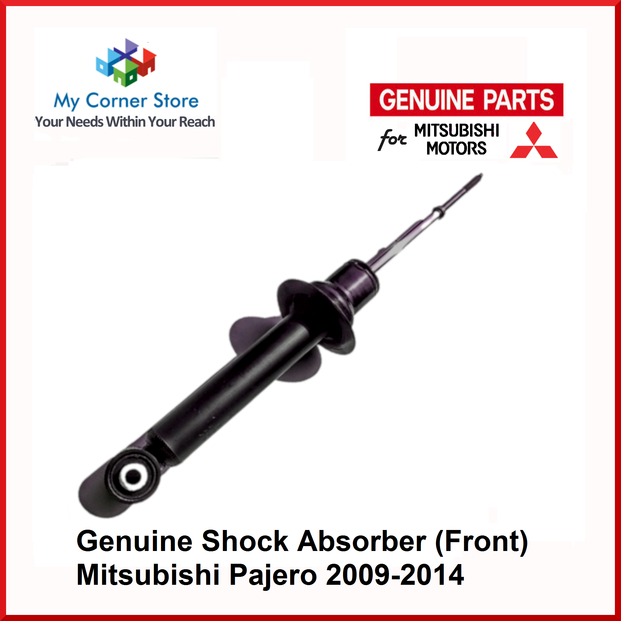 Genuine Shock Absorber(Front) Mitsubishi Pajero 20092014 Lazada PH