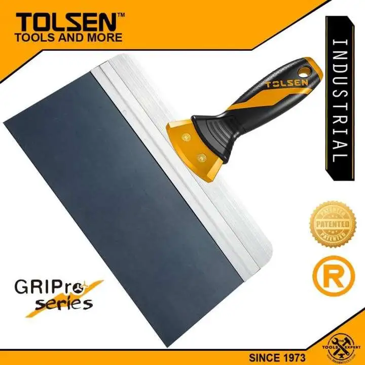 Tolsen Drywall Taping Knife 65mn Blade 12 300mm Gripro Handle 40025 Lazada Ph