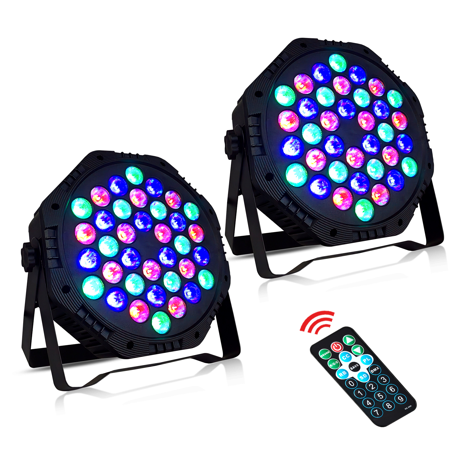 120-130W 36/54 LED Stage Light RGB Par Light DMX512 Master Slave LED ...