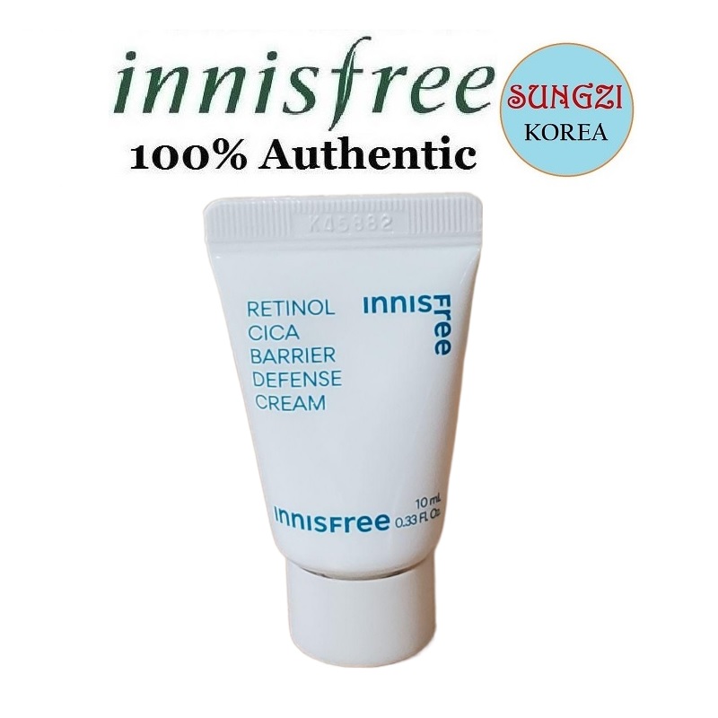 INNISFREE Retinol Cica Barrier Defense Cream 10ml (2026) Lazada PH