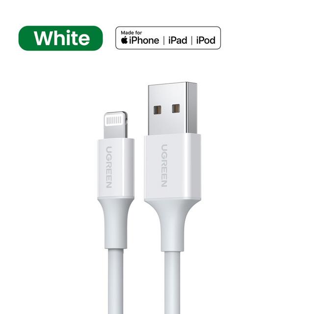 Ugreen MFI Certified USB A to Lightning Cable short 25cm 50cm 1m 1.5m 2m  USB Cable For Apple Iphone Ipad charger Charging data - AliExpress