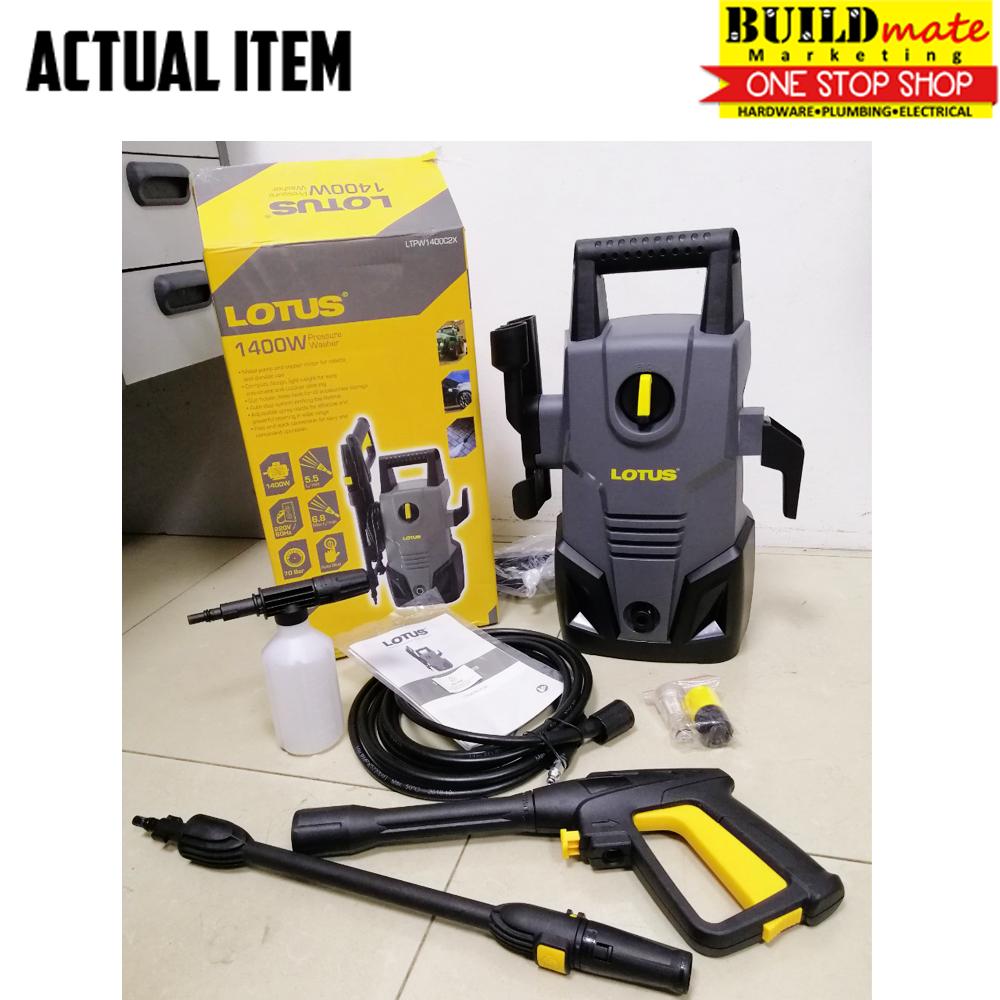 Lotus Pressure Washer 1400W LTPW1400C2X review and price