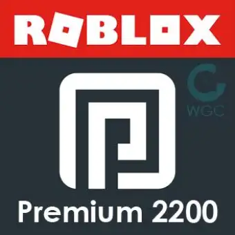 Roblox Premium 2200 Robux - how much is robux each month