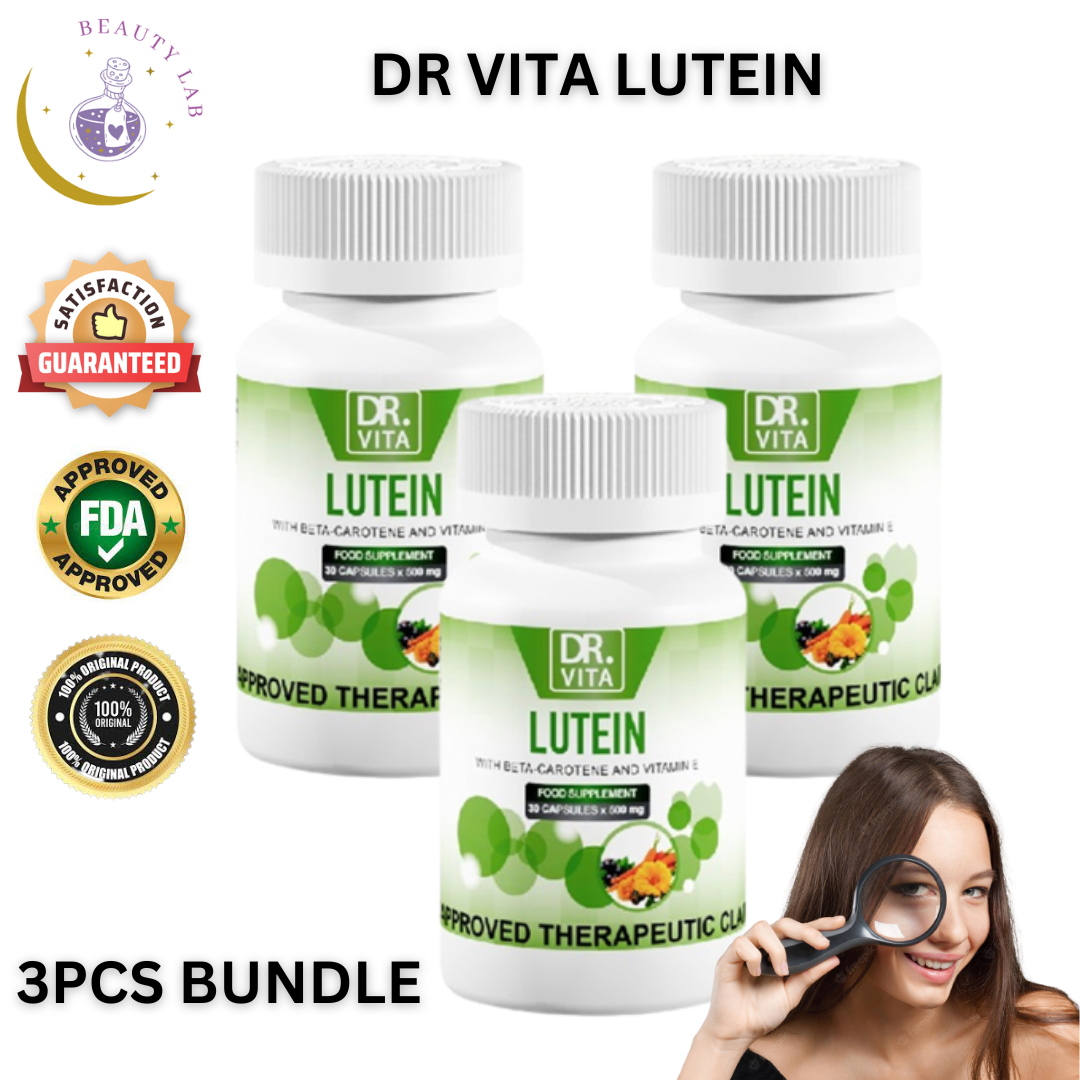 1pc/2pcs/3pcs 100 Safe & Original Dr Vita Lutein w/ Beta Carotene and