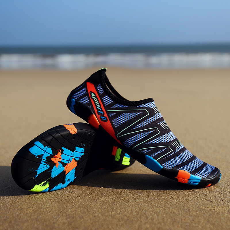 VIFUUR Aqua Men's and Women's Swimming Shoes Beach Barefoot Quick Dry ...