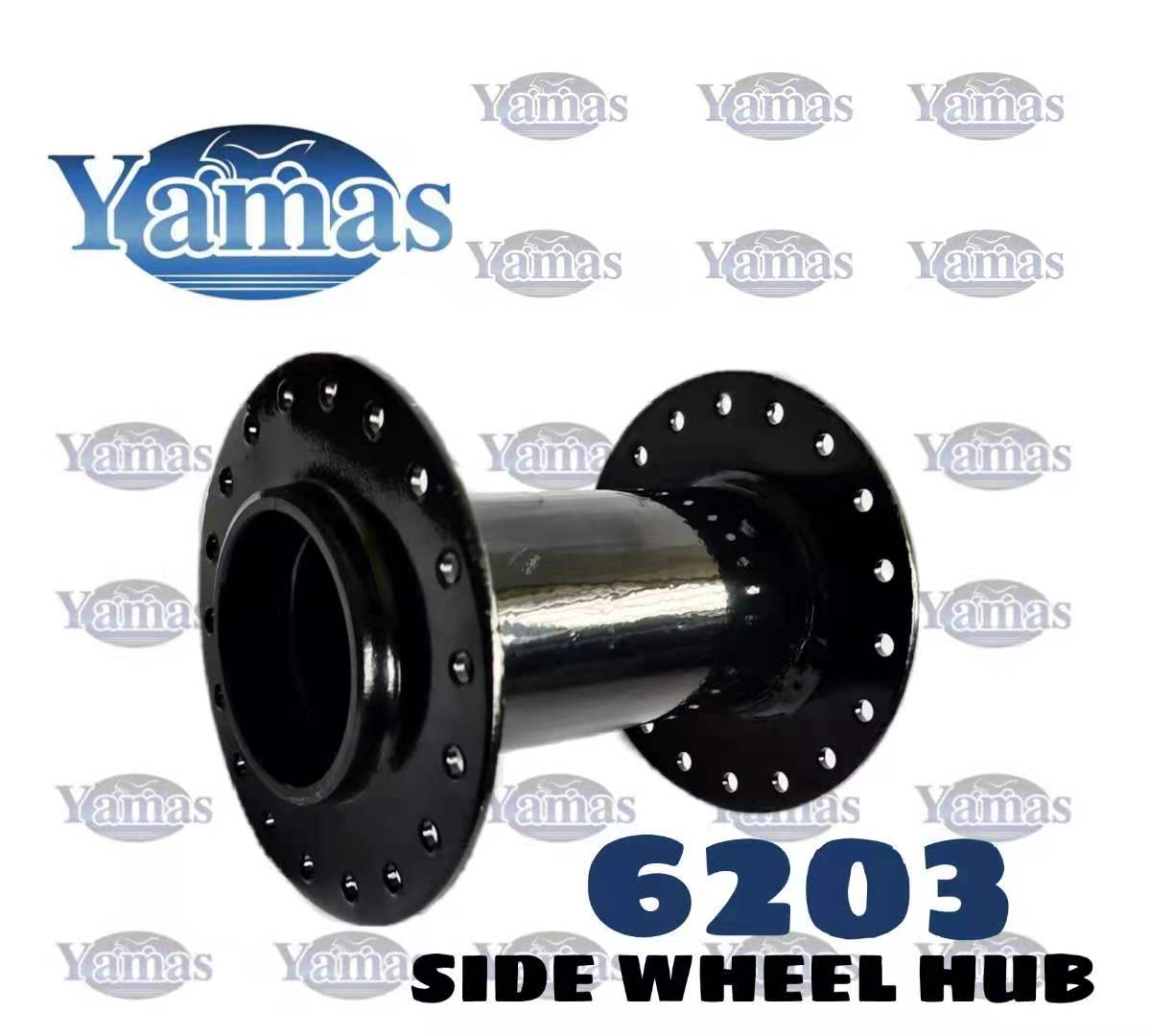 Side wheel shop hub for tricycle