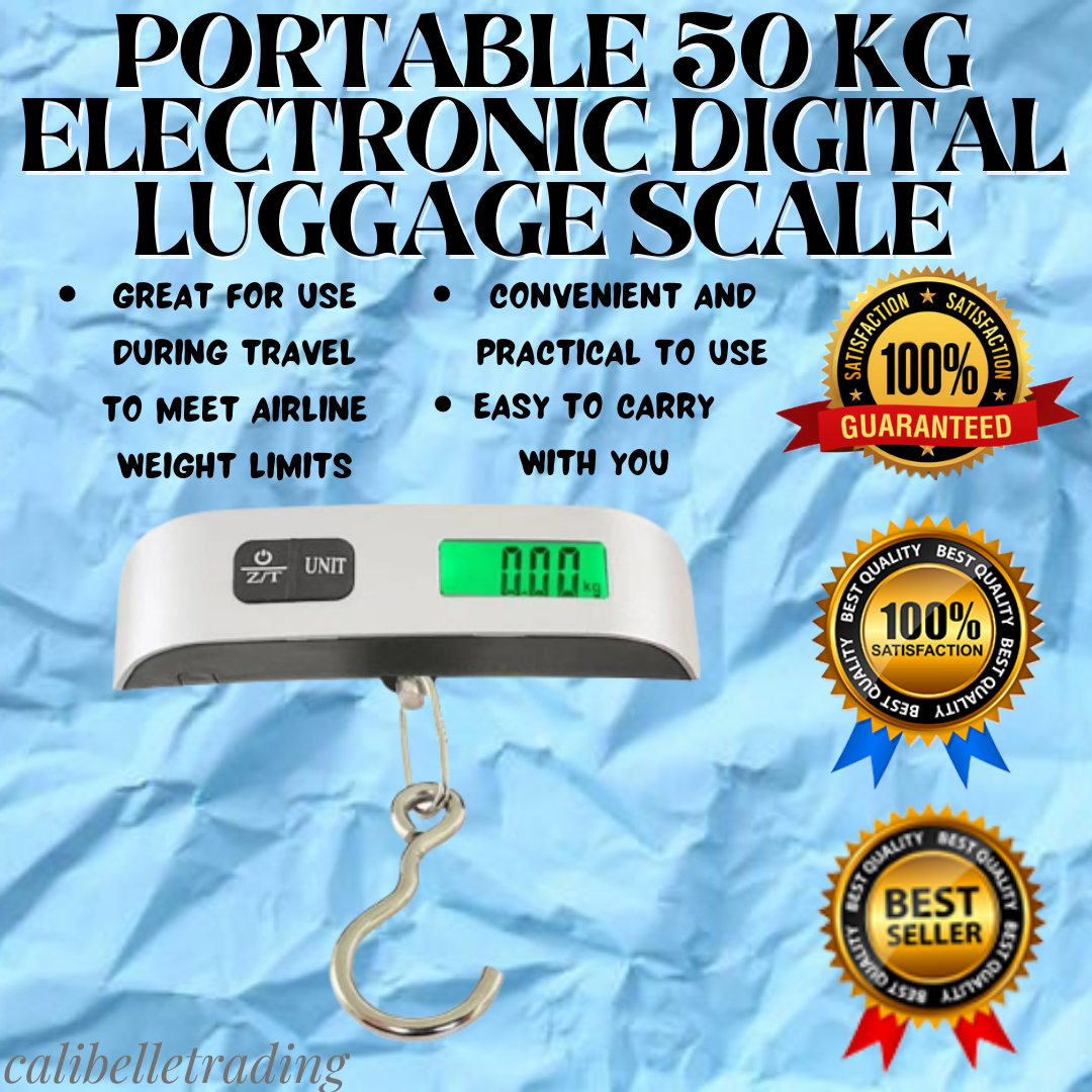 BEST SELLER PORTABLE 50 KG ELECTRONIC DIGITAL LUGGAGE SCALE Travel