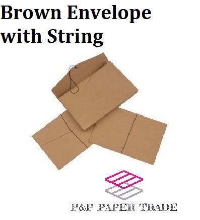 P&P Expandable Brown Envelope Long with String/Garter (10 pcs) | Lazada PH