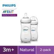 Philips Avent Natural 11Oz Bottle Twin Pack