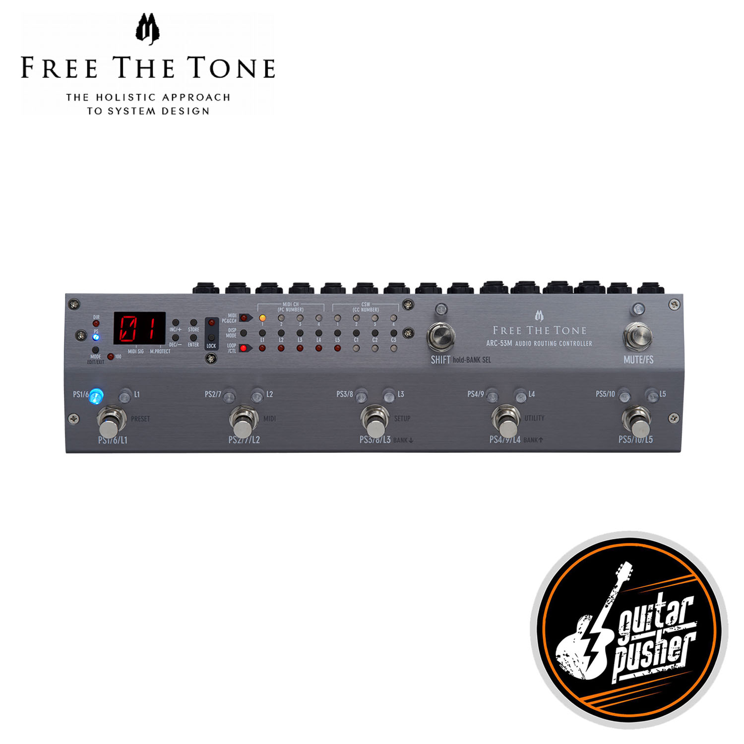 Free The Tone ARC-53M Audio Routing Controller | Lazada PH