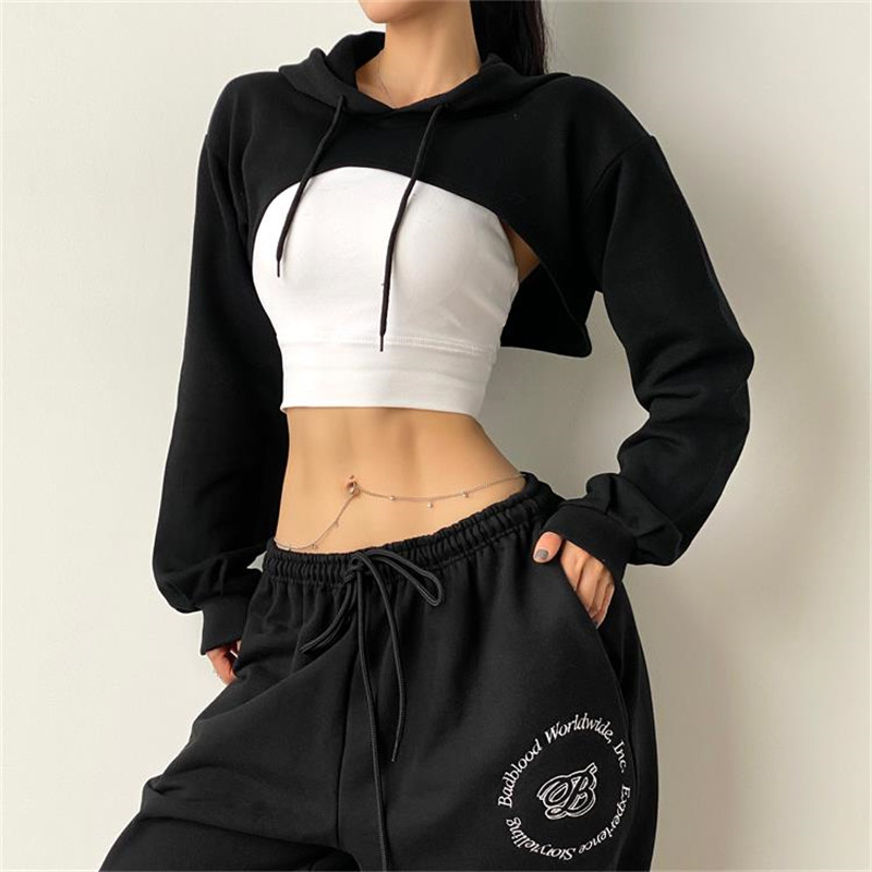 Women Fitness Crop Top Cotton Sports 