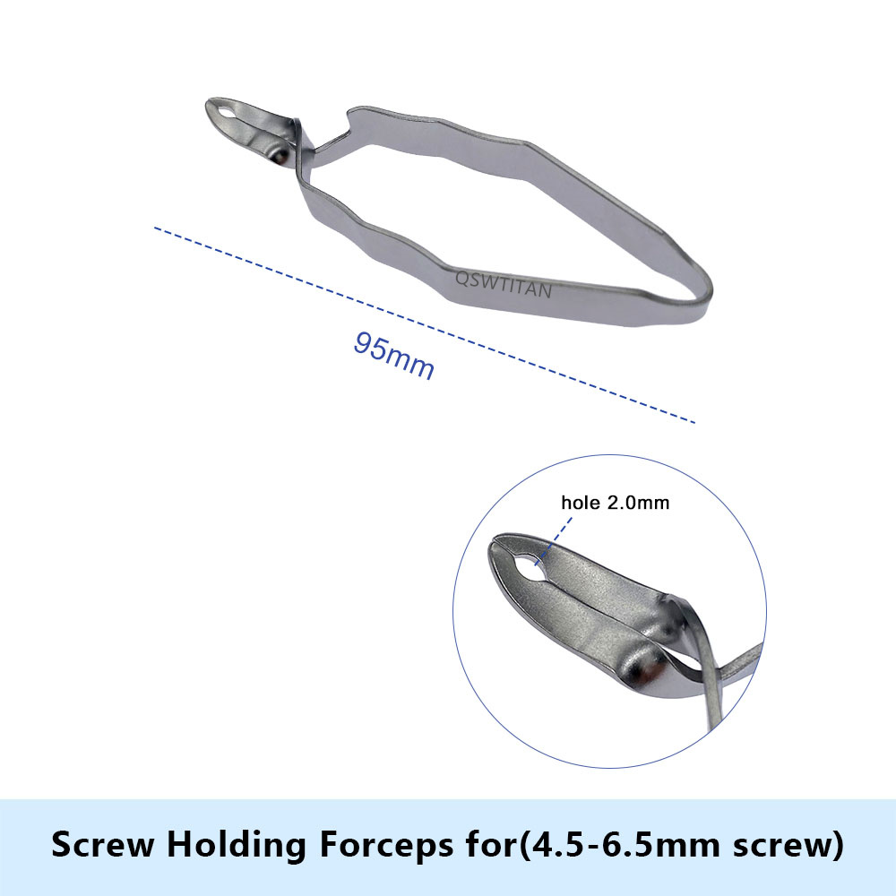 Screw Holding Forceps Can Be Used with Any Style of Screws Orthopedic ...