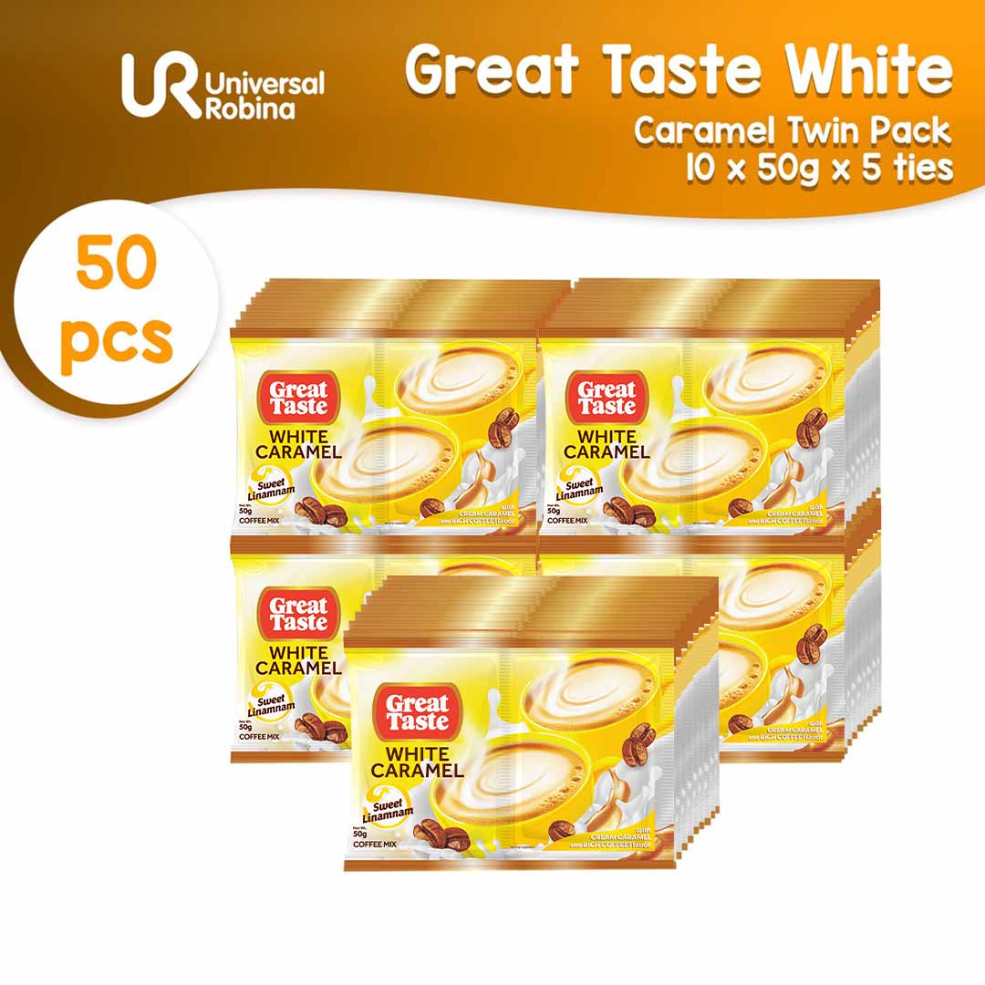 5 x Great Taste White Caramel Twin Pack (50g x 10) Lazada PH