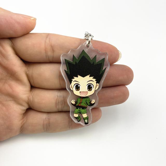 Anime Hunter x Hunter Hisoka Kurapika Killua Zoldyck Key Chain Pendant ...