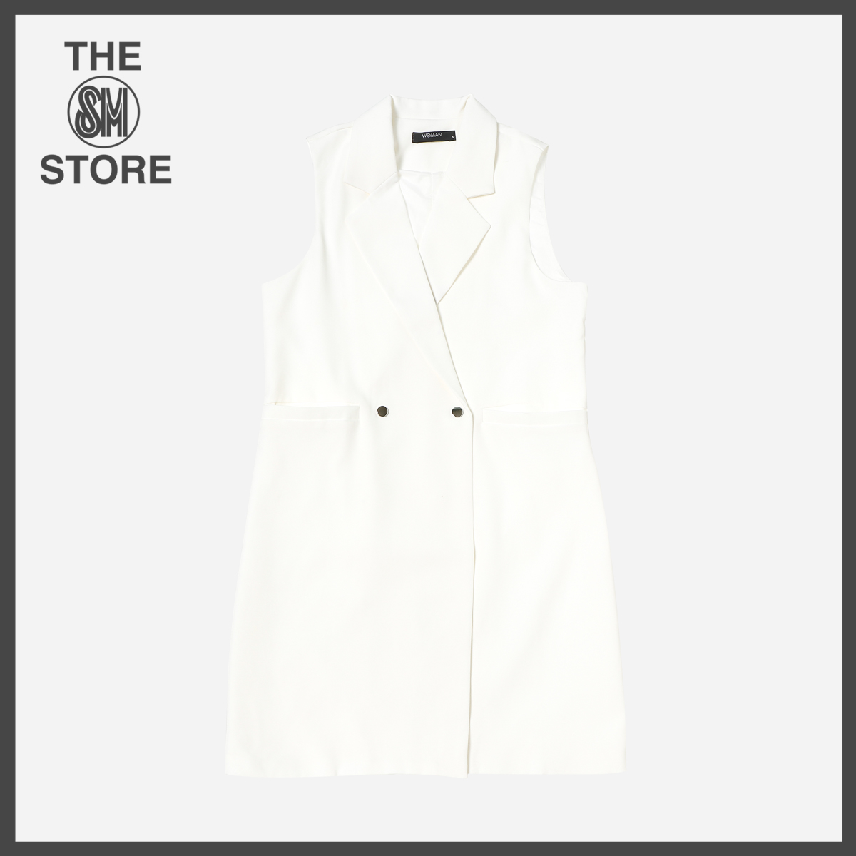 white dress sm department store